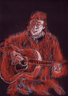 Elizabeth Anderson pastel on paper